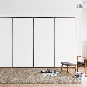 [솔리에] 어거스트 슬라이딩 붙박이장 15cm