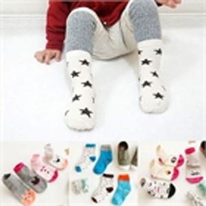 [웰하스]북유럽풍 BB유아양말 11종 4족세트 아기양말 아동양말