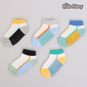 키즈노리] 헤이즐 아동 발목양말 5족/유아양말/아기/선물