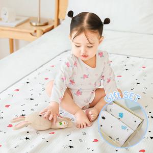 [맘스네이처] 대나무 양면 방수패드 세트 / 중형+소형 /선물상자