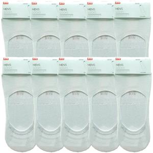 [BYC]남성용스니커즈면스판덧신10켤레[SSM7703WH]