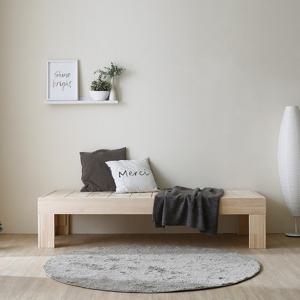 나무뜰 뮤카 평상형 데이베드 원목 소파베드 GM312C (착불)