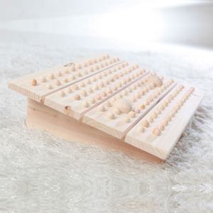 유레카 편백나무 종아리 스트레칭 책상 발받침 국내제조