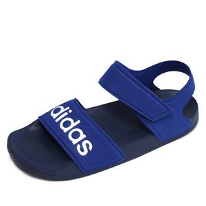 아디다스 아딜렛2 벨크로 샌들 블루 여자 신발 EG2133