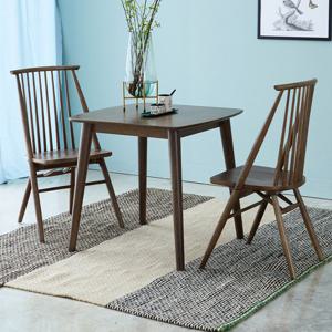 베스트리빙 아슬란 비안나 2인(800) 원목 식탁 테이블 세트/의자 2개