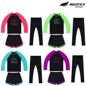 아쿠아티카 아동래쉬가드 3피스