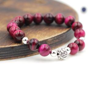 에르모사 젬스톤G080_핑크호안석10mm+실버925(염주 불교 패션)