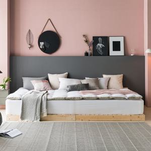 아씨방가구 스타크 저상형 패밀리침대 프레임SS+SS