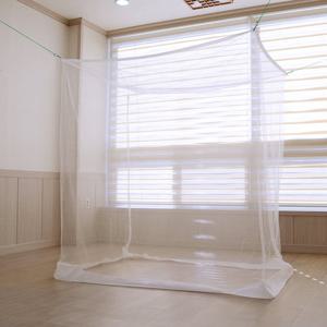 솔표 화이트 사각 모기장 초소 1인