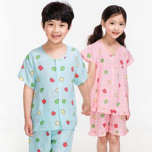 이라인 국산 인견 소다 아동 반팔잠옷