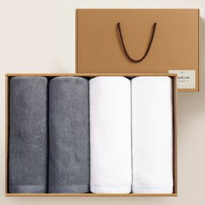 바스타올 30수 350g 4P 호텔 대형 목욕 수건 선물세트