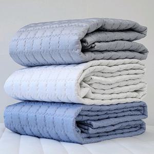 바숨 여름 냉감 인견 침대패드 겸 카페트 Q