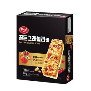 [동서] 포스트 골든그래놀라 밀크바 270g
