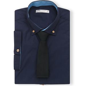 크리스챤 솔리드 반팔 와이셔츠 CKST0520