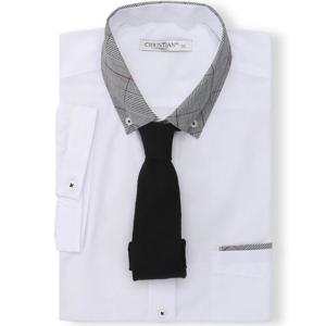 크리스챤 체크포켓 반팔 와이셔츠 CKST5120