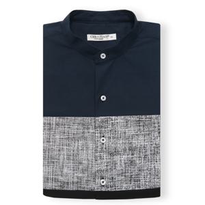 크리스챤 보카시배색 차이나 와이셔츠 CKST5430