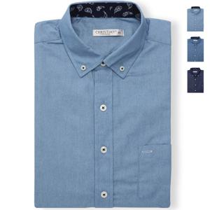 크리스챤 데님 포인트 와이셔츠 CKST8230