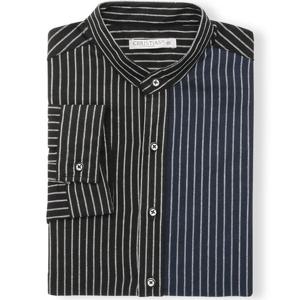 크리스챤 차이나 스트라이프 7부 와이셔츠 CKST7920