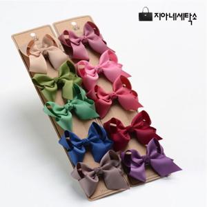 [지아네세탁소] 메리앤리본삔  헤어핀 집게삔 헤어악세사리