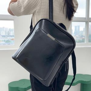 미나티 가죽 여성 백팩 가벼운 여행용 미니 가방 N87