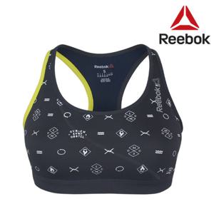 리복 여성 OTR BRA 스포츠 브라탑 요가복 - AX9605