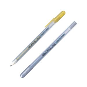[사쿠라] 중성펜 겔리롤메탈릭 (1.0mm/골드/실버)