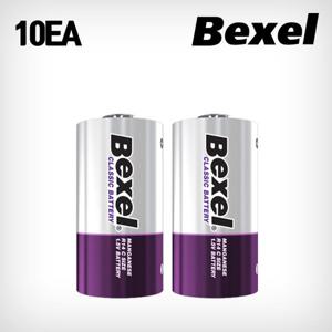 벡셀 망간 배터리 건전지 R14 C형 10알 (벌크형)