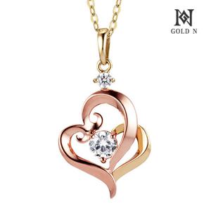 골드앤 14K 러브하모니 목걸이 콤비