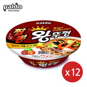 짬뽕 왕뚜껑110gX12개