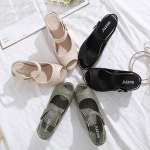 [미스터추] XY298-12 웨지샌들  여성샌들 여름샌들