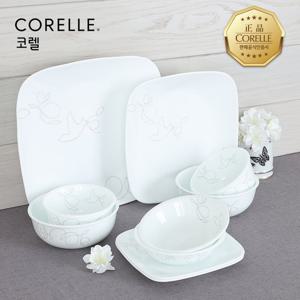 코렐 모닝브리즈 사각 2인 10P 홈세트