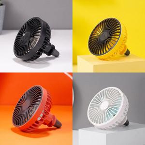 차량 선풍기 3단 조절 360도 회전 USB 미니 선풍기 분리형