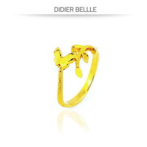 디디에벨라 24K 순금 팬지 반지 3.75g
