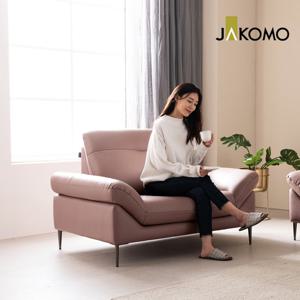 [자코모]에비뉴엘 모듈 1인 천연면피 소가죽 소파