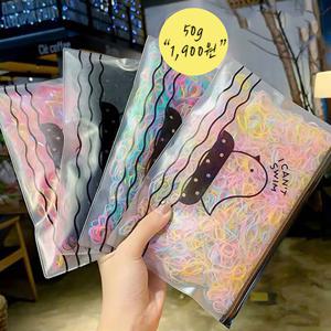 [브랜드엑스] 최저가도전 50g 7컬러 막쓰는 tpu 고무밴드