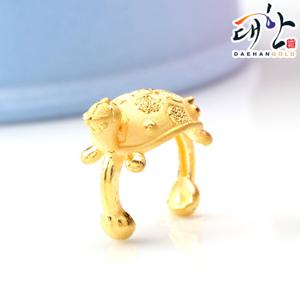 [대한골드]순금 거북이 돌반지 1.875g 첫돌 백일 돌잔치 선물