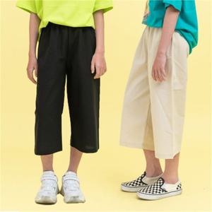 [제니]제니 JN 8부 통바지 여름 여아 주니어 초등학생 팬츠 바지