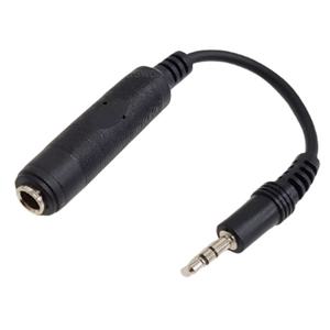 SW0041 5.5파이잭을 3.5플러그로 변환케이블 12cm