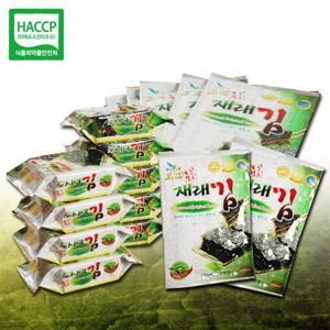 [대천청정맛김] 혼합세트10-재래전장10봉+도시락김20봉