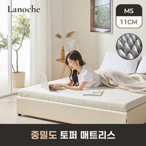 더코이즈 라노체 9존 중밀도 토퍼 매트리스 11cm 슈퍼싱글 SS
