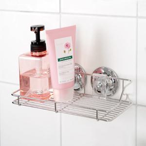 스파이더락 흡착식 스텐 욕실주방 선반 소