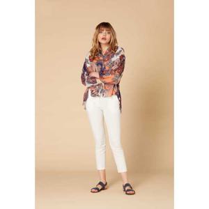 데리 패턴 블라우스 DWAS3BL001-300