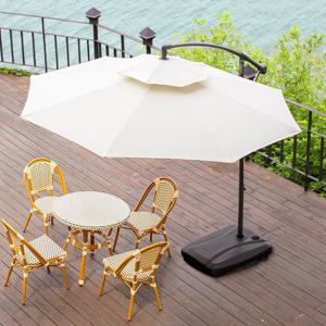 더블탑 폴딩 파라솔 2700+탑베이스(더블탑전용)