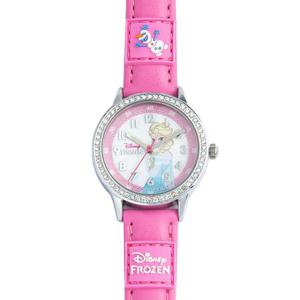 디즈니 아동가죽시계 JTD-41 겨울왕국 시계 연핑크