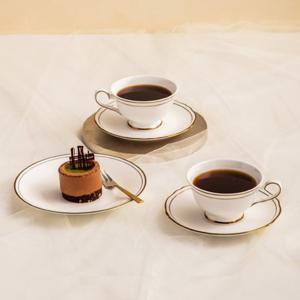 [한국도자기]네오골드 커피잔세트 4p