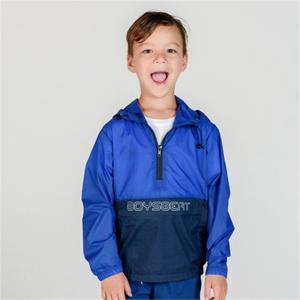 [키즈아웃도어]아동복 상의 후드 루디 아노락 점퍼 반집업 바람막이 남아여아