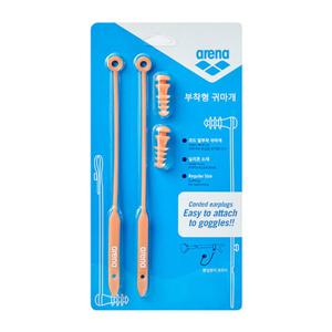 아레나(A0AC1AE04WHT AVAAE04)  코드형 수경걸이 실리콘 귀마개 수영 용품