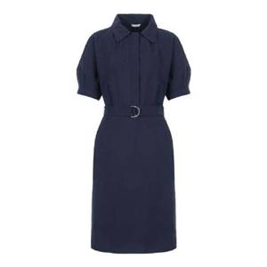 [LIST]리스트 (TWWOPK60420) 카라 버튼 스트랩 원피스