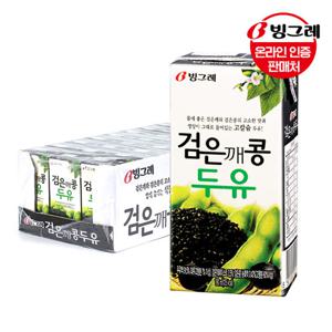 빙그레 검은깨 콩두유 190mlx24팩