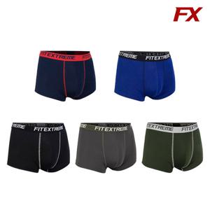 [피트엑스] 남성팬티 맥스쿨 데일리 드로즈팬티 5매세트